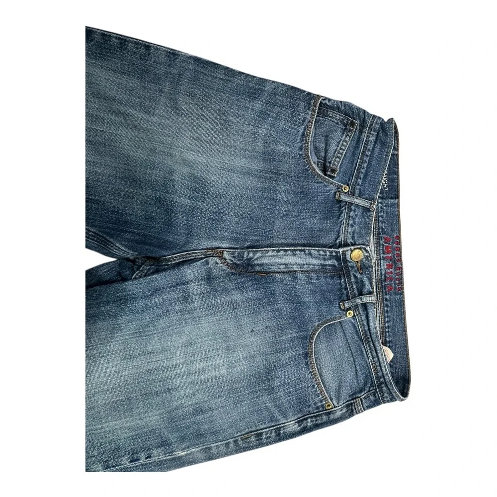 Perry Ellis America‎ Mens Blue Straight Leg Denim Jeans Size 31x30